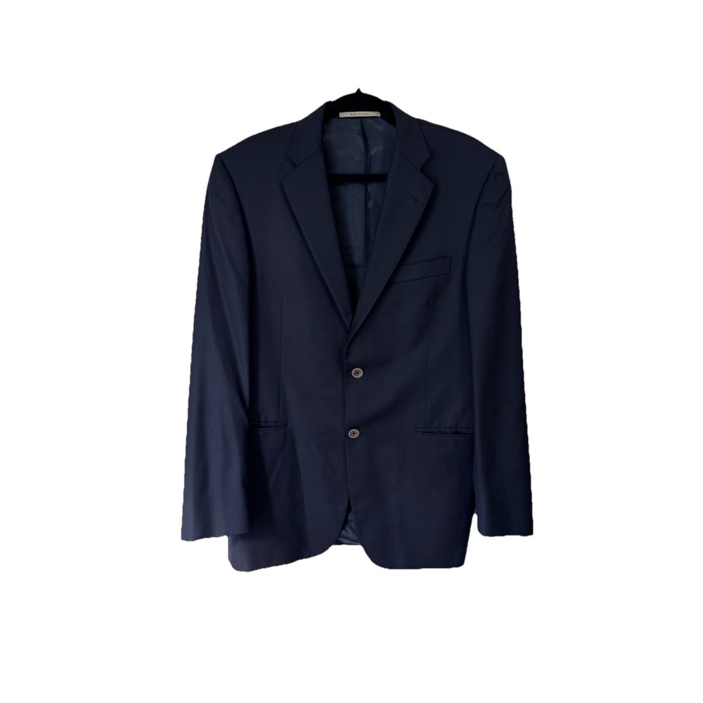Burberry - Navy Wool And Cashmere‎ Men's Sport Blazer Size 40